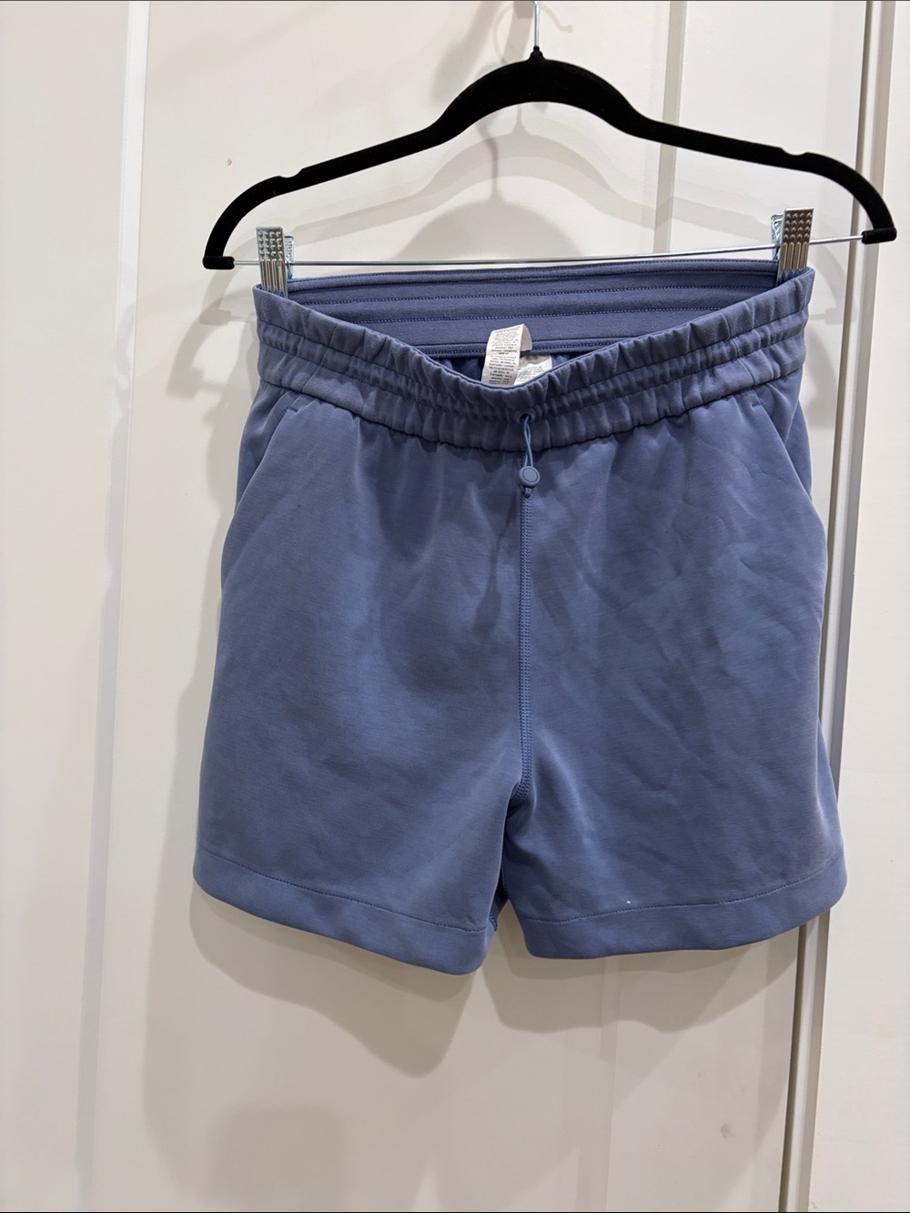 lululemon athletica Women's Light Blue Athletic Drawstring Shorts